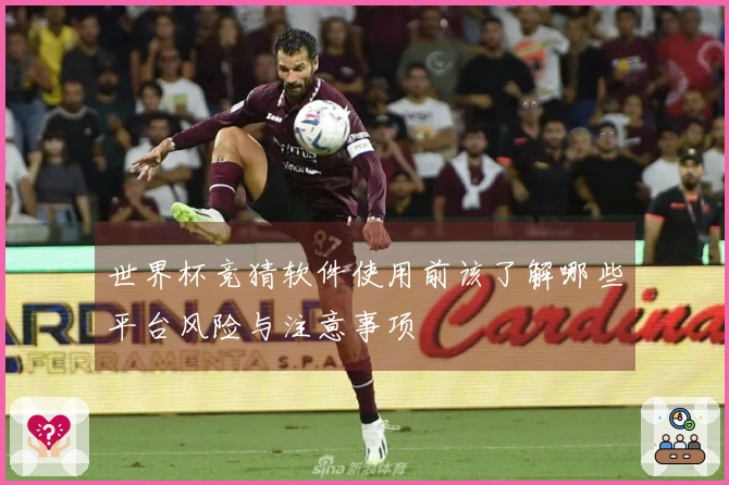 世界杯竞猜软件使用前该了解哪些平台风险与注意事项